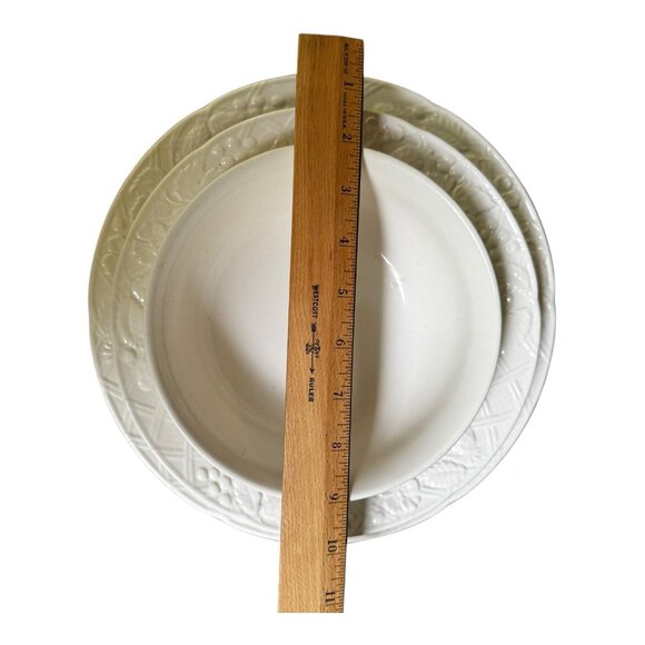 Mikasa English Countryside 4-Piece Place Setting DP900 NOS Plates Bowls Vintage - Picture 10 of 14